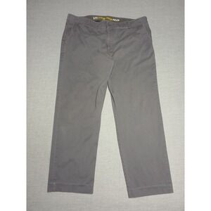Lee Extreme Comfort MVP Pants Men's 42x32  Grey Straight Leg Stretch TruTemp 365